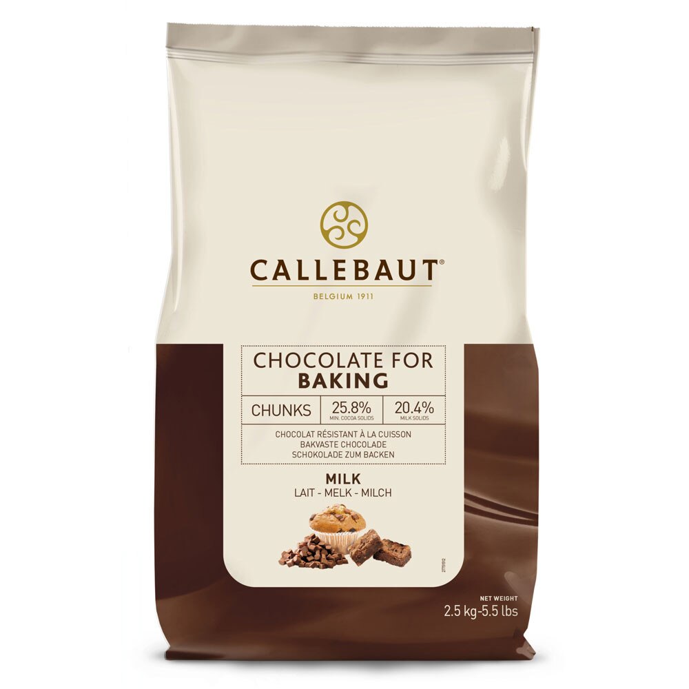 Callebaut Milk Bakestable Chocolate Chunks - 2